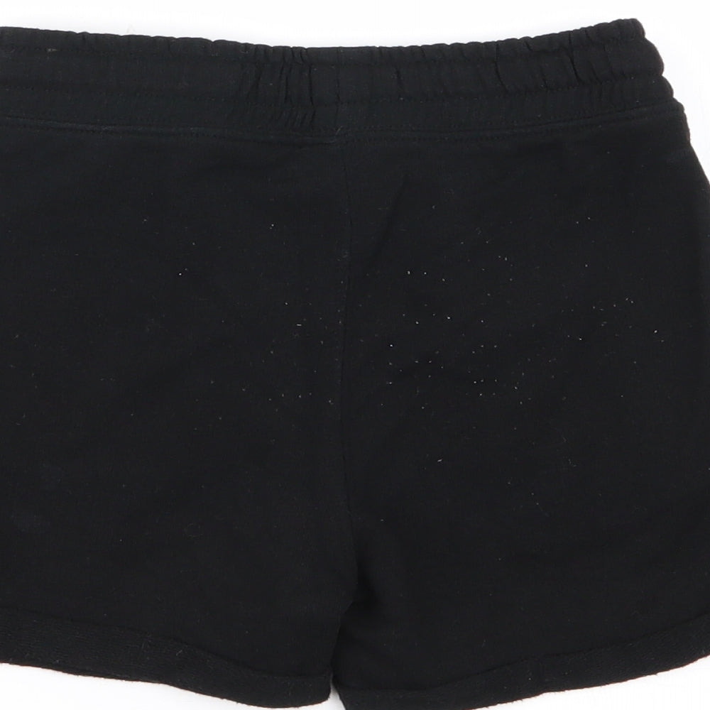 Matalan Boys Black Sweat Shorts Size 5 Years