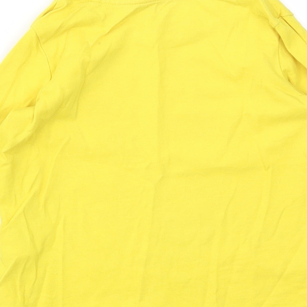 basic needs Boys Yellow Basic T-Shirt Size 2 Years