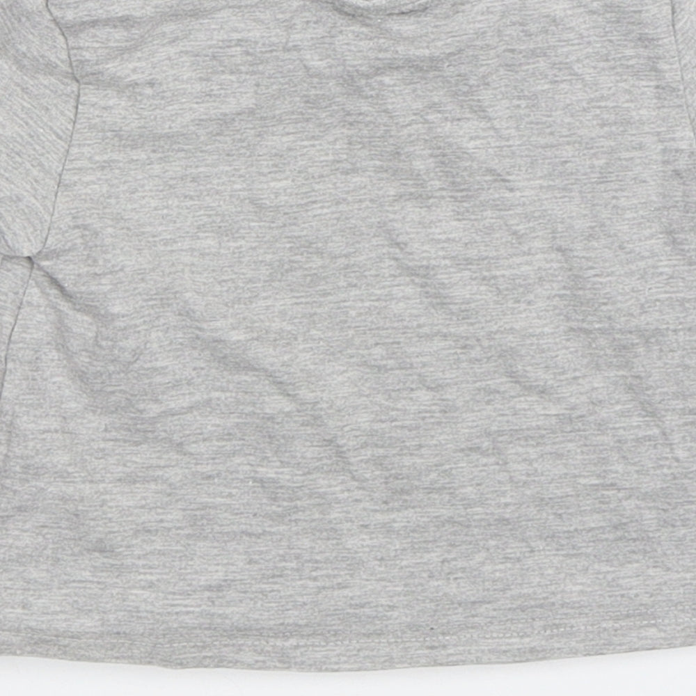 River Island Girls Grey Basic T-Shirt Size 3-6 Months