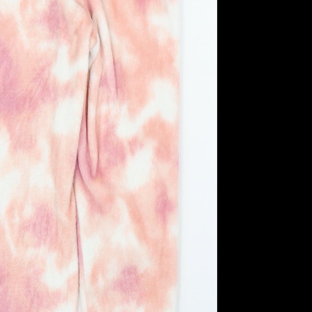 NEXT Girls Pink Camouflage Capri Pyjama Pants Size 7 Years
