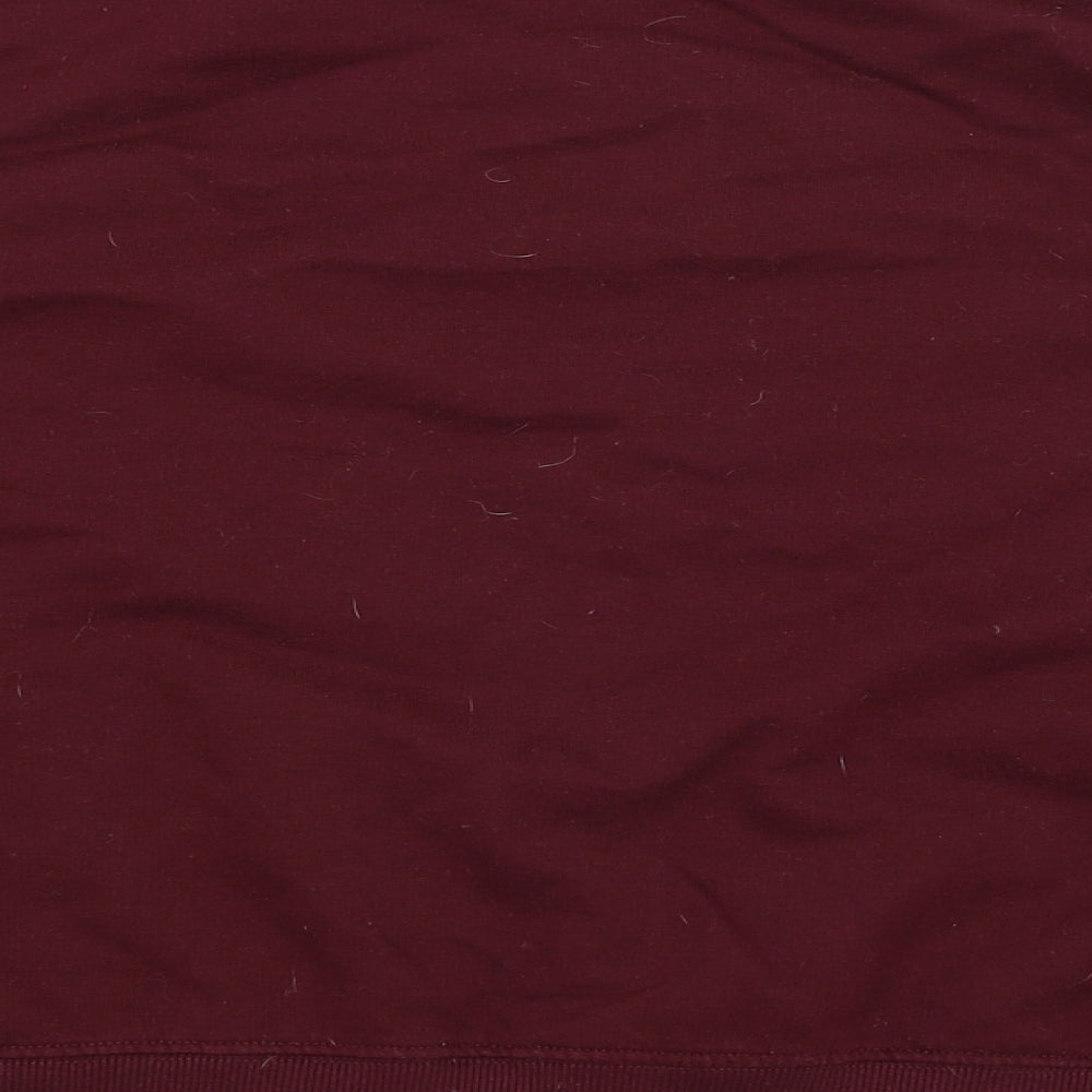 New Look Womens Red Pullover Jumper Size L - Live in the moment