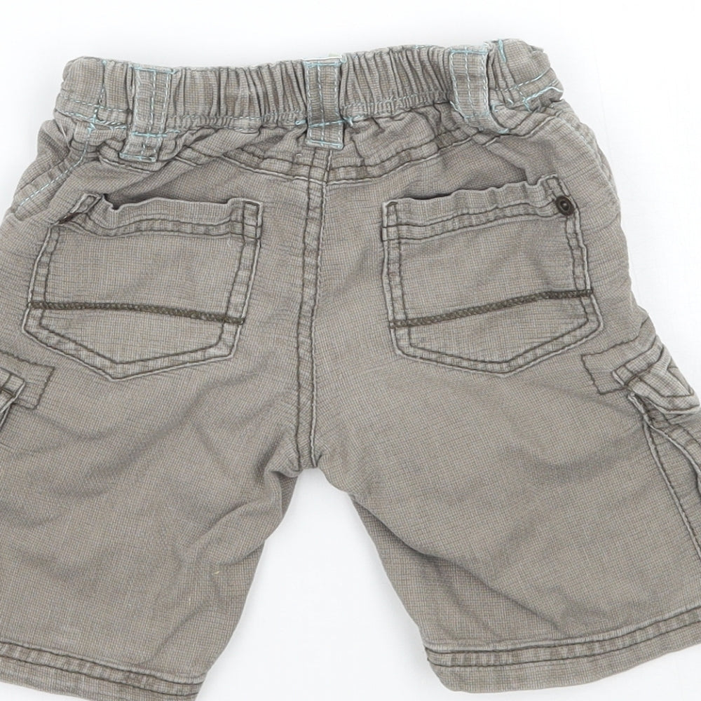 Monsoon Boys Green Cargo Trousers Size 3-6 Months