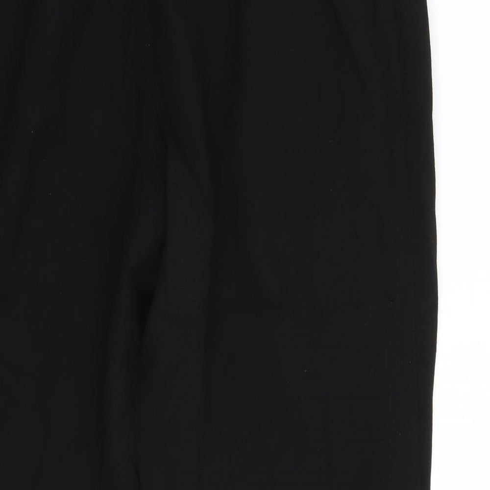 H&M Womens Black Trousers Size 8 L28 in