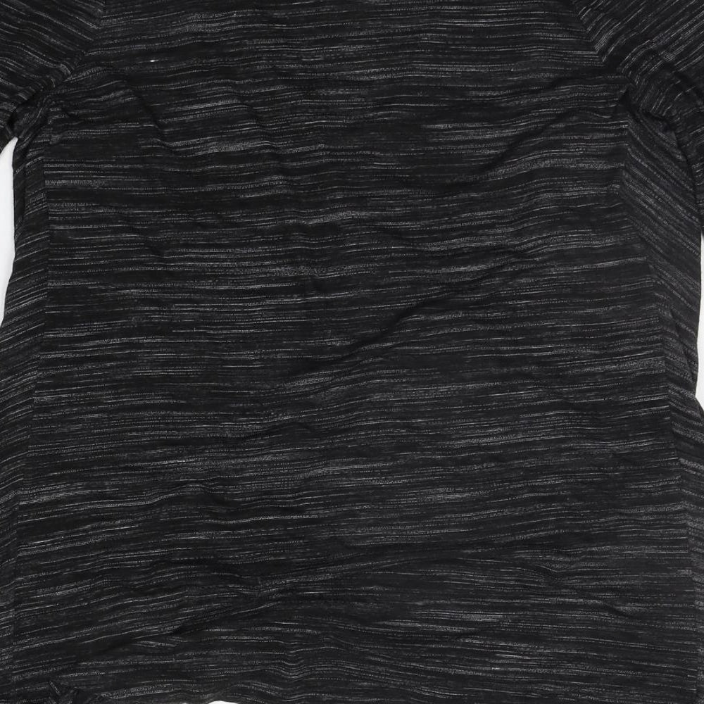 Atmosphere Womens Black Basic T-Shirt Size 10