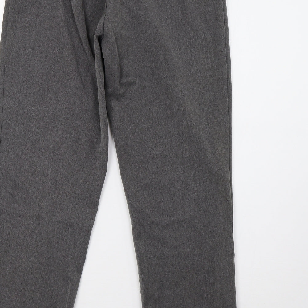 emma collection Womens Grey Trousers Size 14 L30 in
