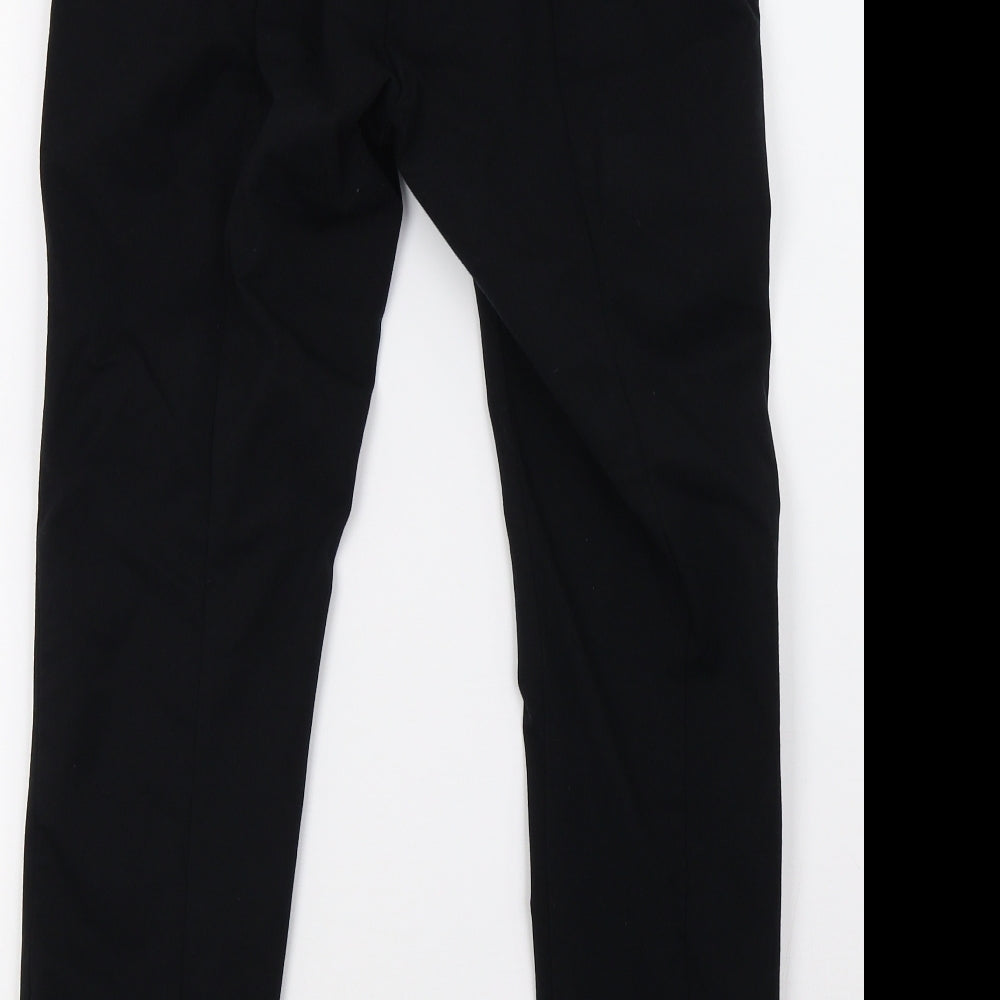 Marks & Spencer Womens Black Trousers Size 10 L27 in