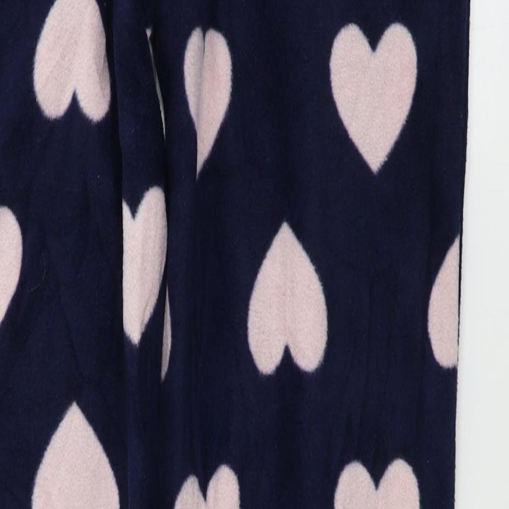 Debenhams Womens Blue Sweatpants Trousers Size 8 L27 in - hearty pattern