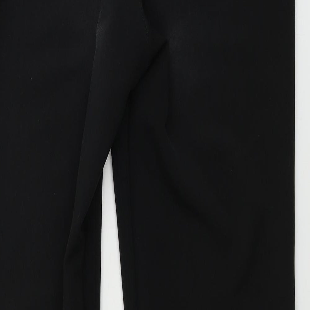 George Womens Black Trousers Size 10 L29 in