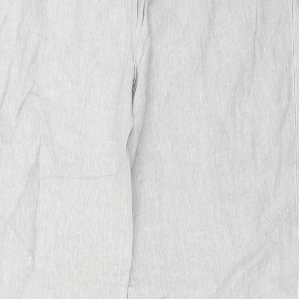 ERFO Womens Grey Trousers Size 44 L29.5 in