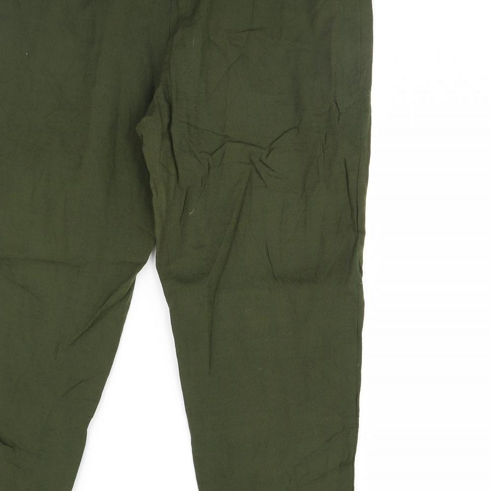 Preworn Womens Green Trousers Size 36 in L30 in