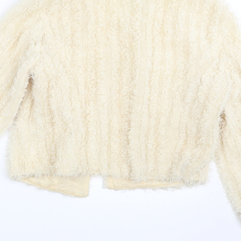 Cupcake Womens Ivory Cardigan Jumper Size 12