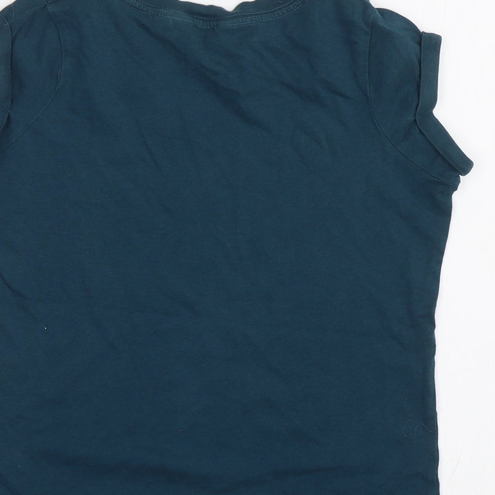 New Look Girls Green Basic T-Shirt Size 9 Years - NYC