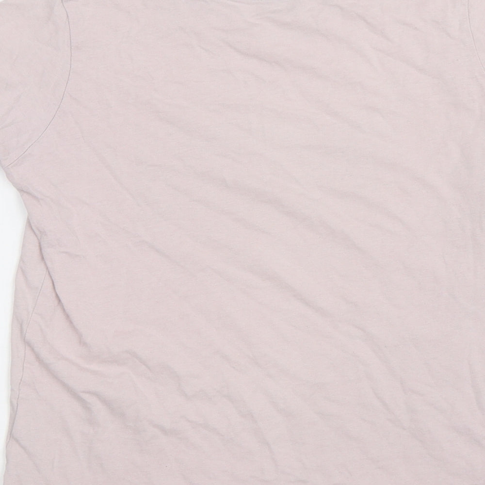 River Island Girls Pink Basic T-Shirt Size 7-8 Years - NYC
