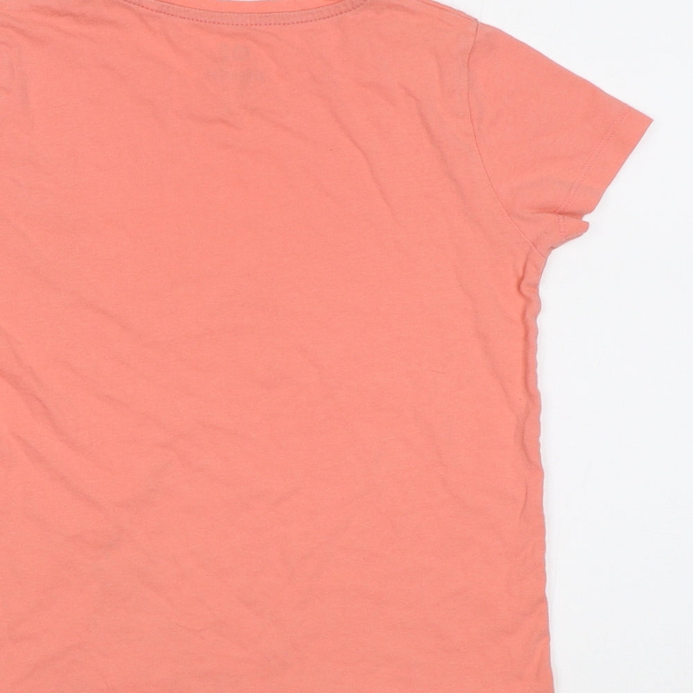Pepperts! Girls Orange Basic T-Shirt Size 9-10 Years