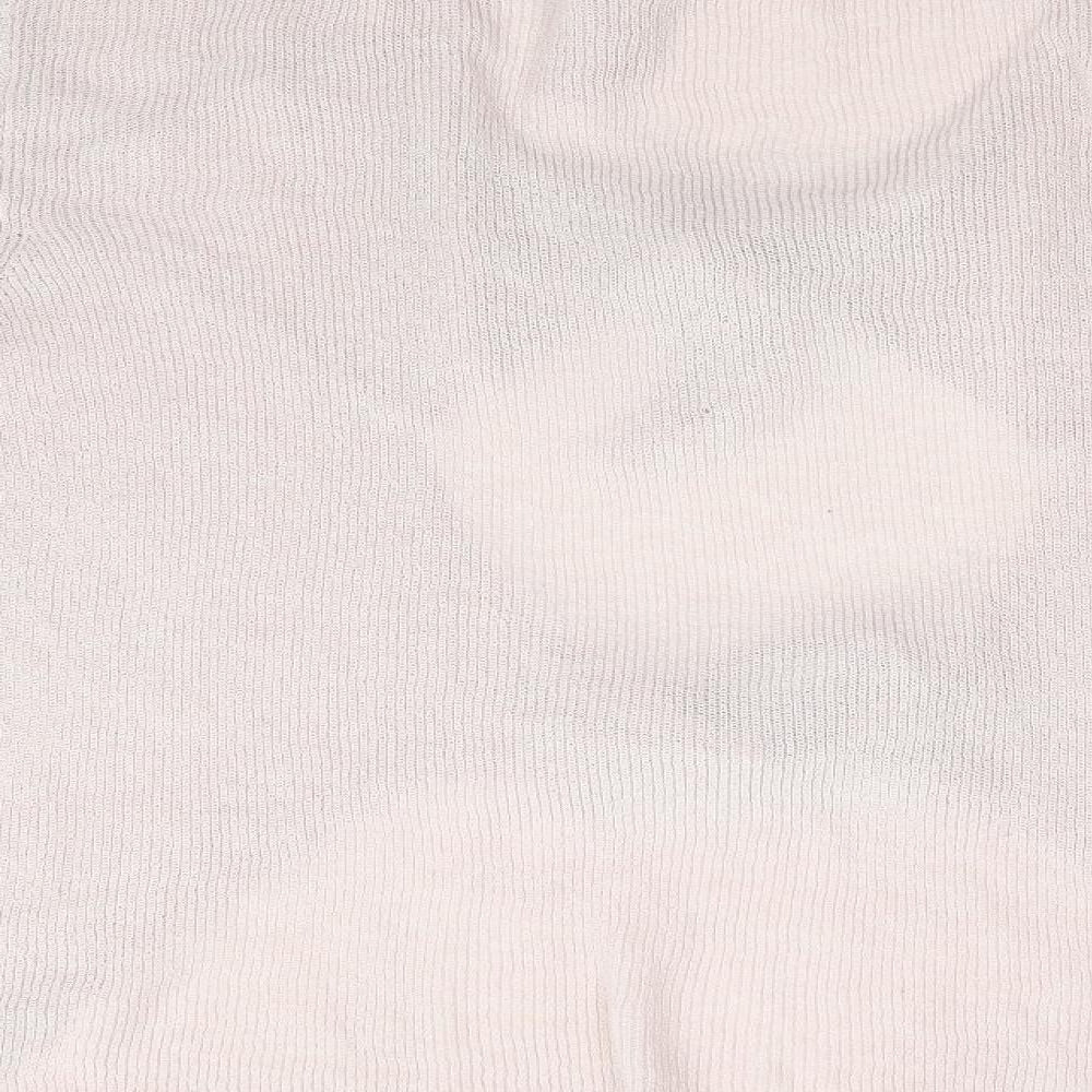 Zara Womens Pink Pullover Jumper Size 8 - Open Back