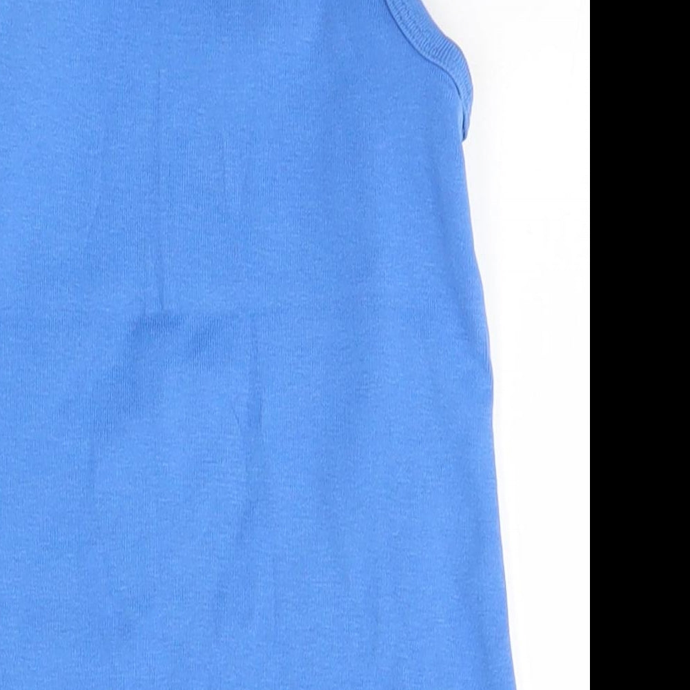 Marks & Spencer Boys Blue Basic Tank Size 2-3 Years