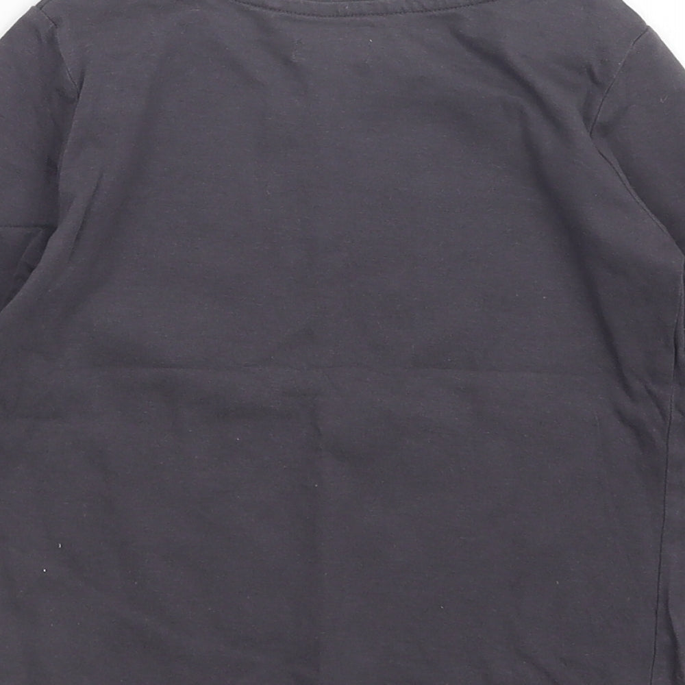 NEXT Girls Grey Basic T-Shirt Size 5 Years