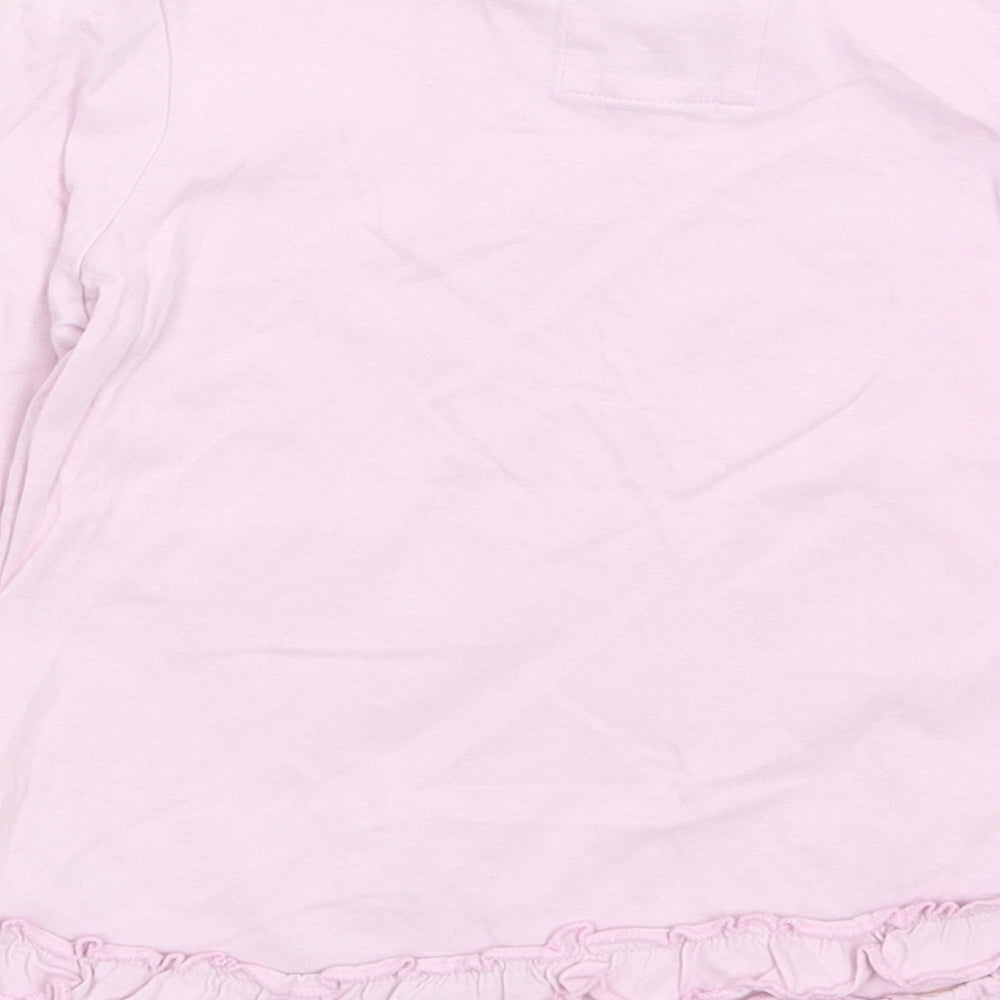 TU Girls Pink Basic T-Shirt Size 5 Years