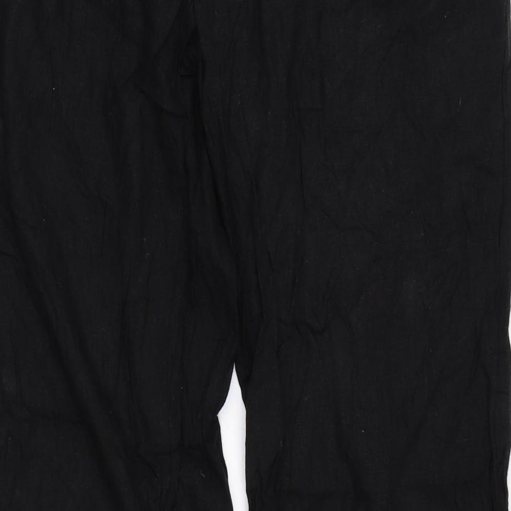 Heavenly Bump Womens Black Trousers Size 10 L26 in