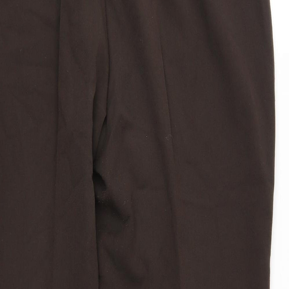 First Avenue Womens Brown Trousers Size 18 L27 in