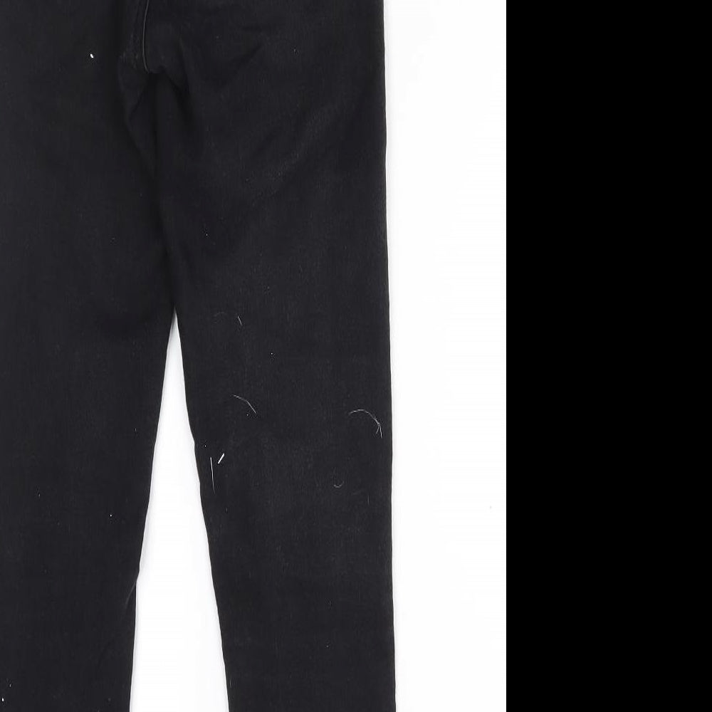denim co Womens Black Skinny Jeans Size 6 L24 in