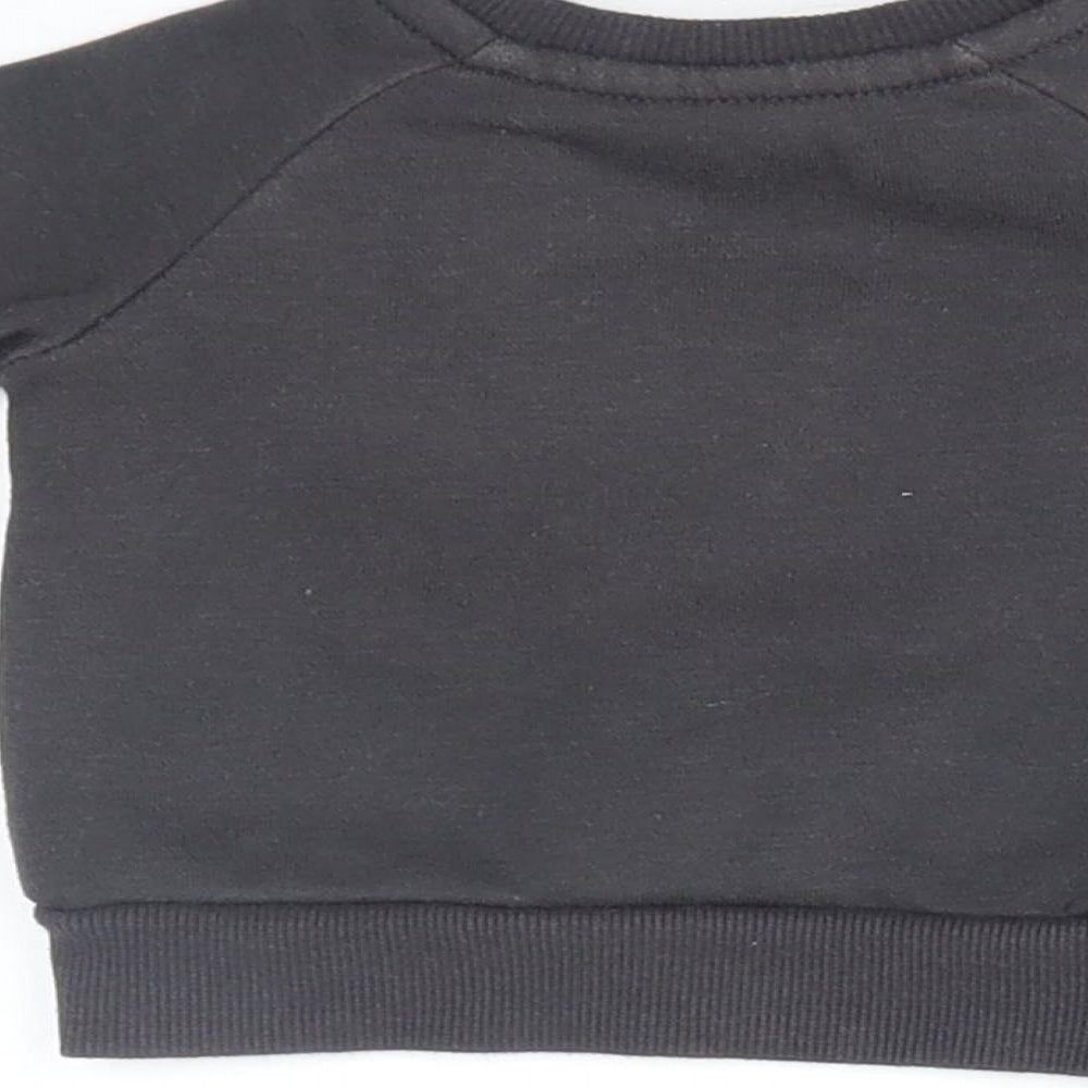 Primark Girls Grey Pullover Jumper Size 0-3 Months - bright star