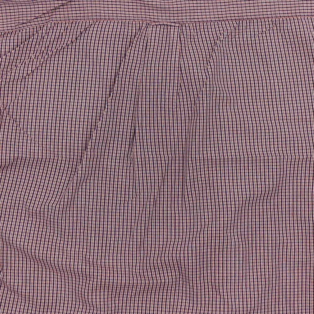 Burton Mens Multicoloured Check Button-Up Size M