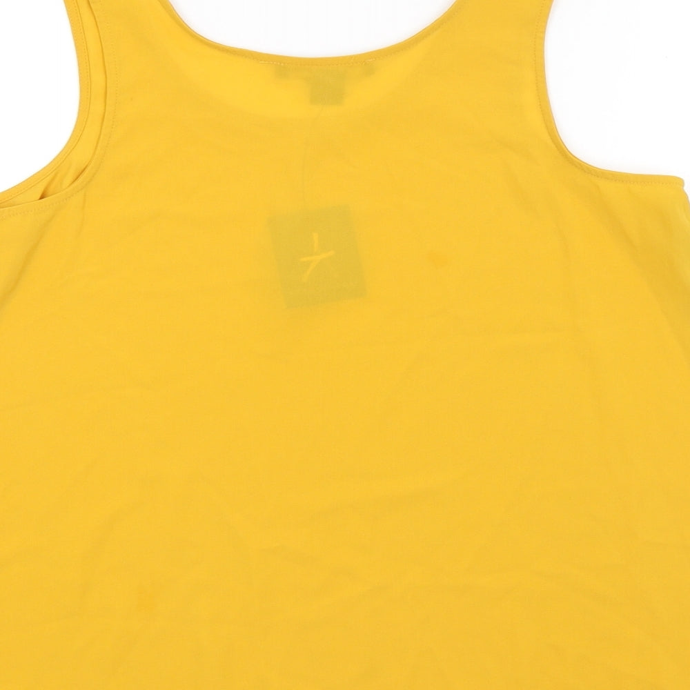 Atmosphere Womens Orange Basic Blouse Size 10