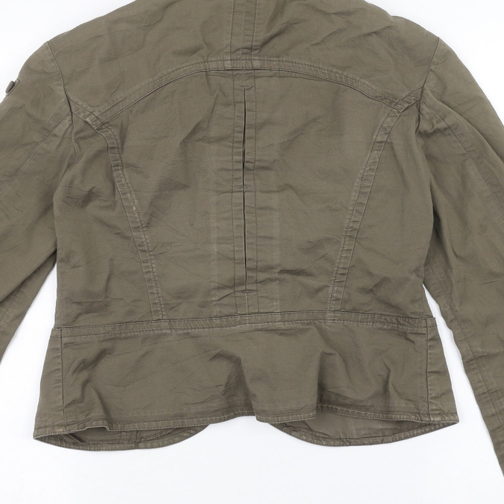 MNG Womens Green Jacket Size M