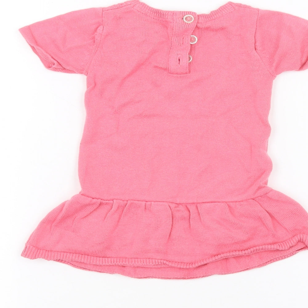 BHS Baby Pink Basic T-Shirt Size 3-6 Months