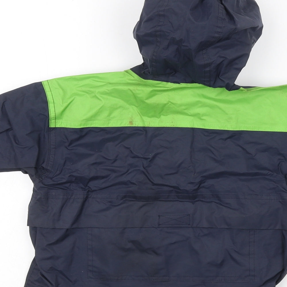 Mothercare Baby Blue Rain Coat Coat Size 12-18 Months