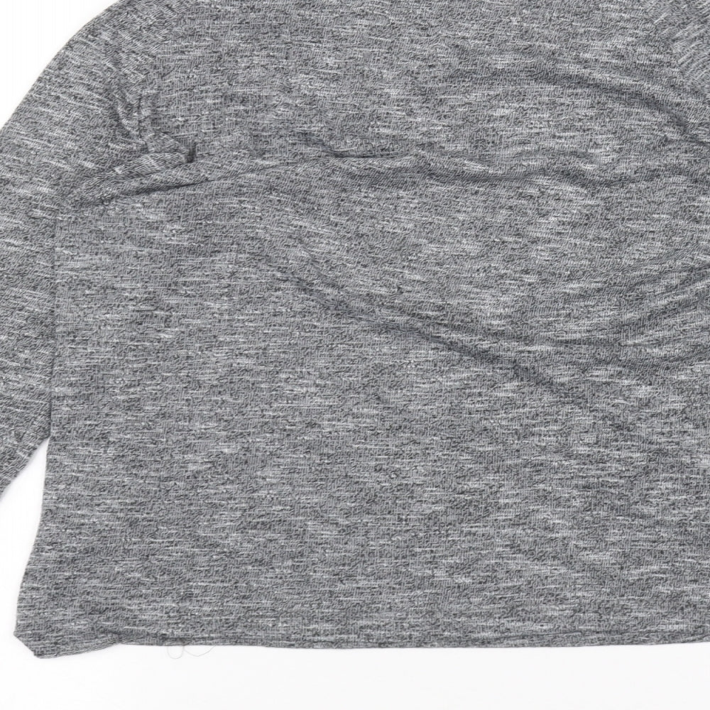 Atmosphere Womens Grey Basic T-Shirt Size 10