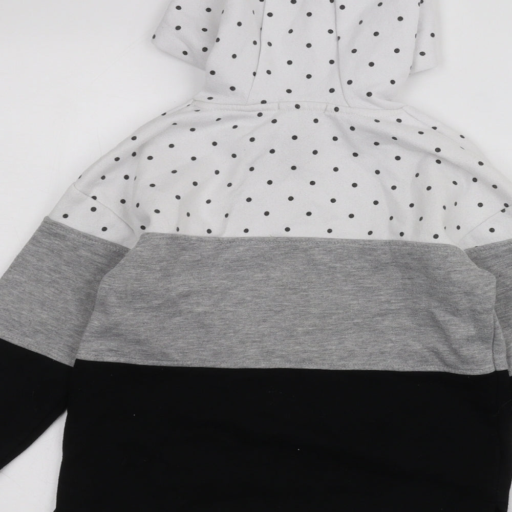 Primark Boys Grey Pullover Hoodie Size 7-8 Years