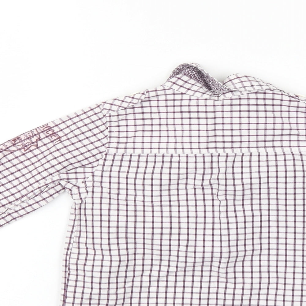 Pointer Brand Boys Multicoloured Check Basic Button-Up Size 2-3 Years