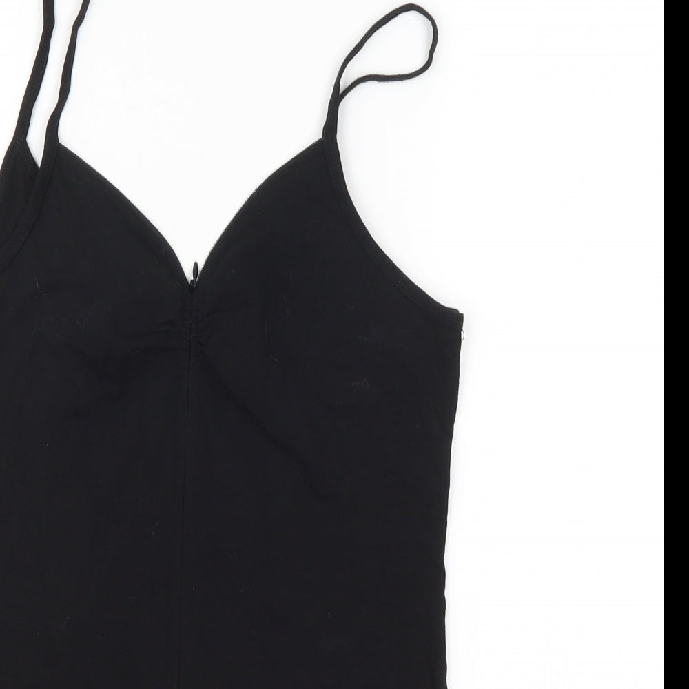 Minin Womens Black Camisole Blouse Size L