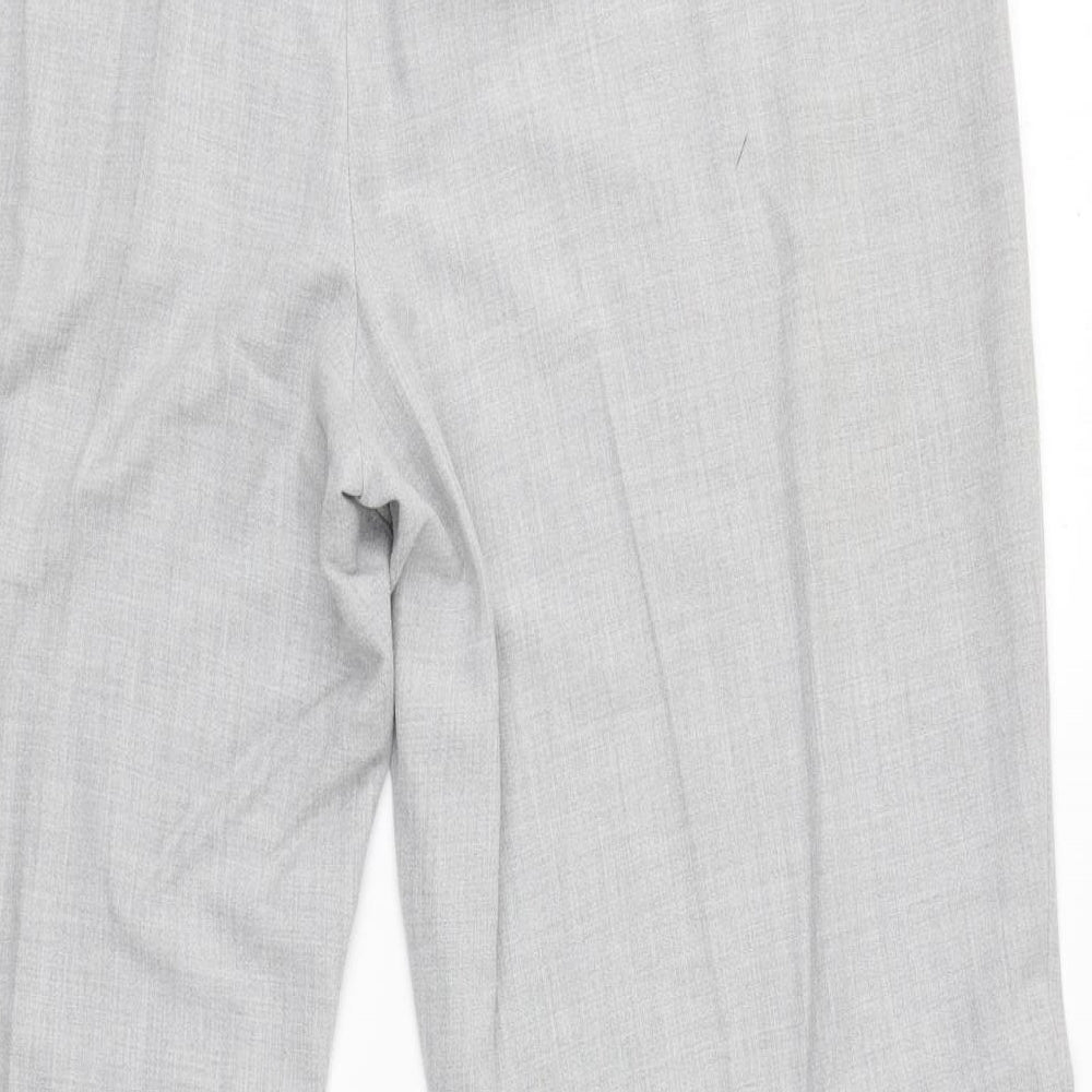 Plus Collection Womens Grey Trousers Size 20 L28.5 in