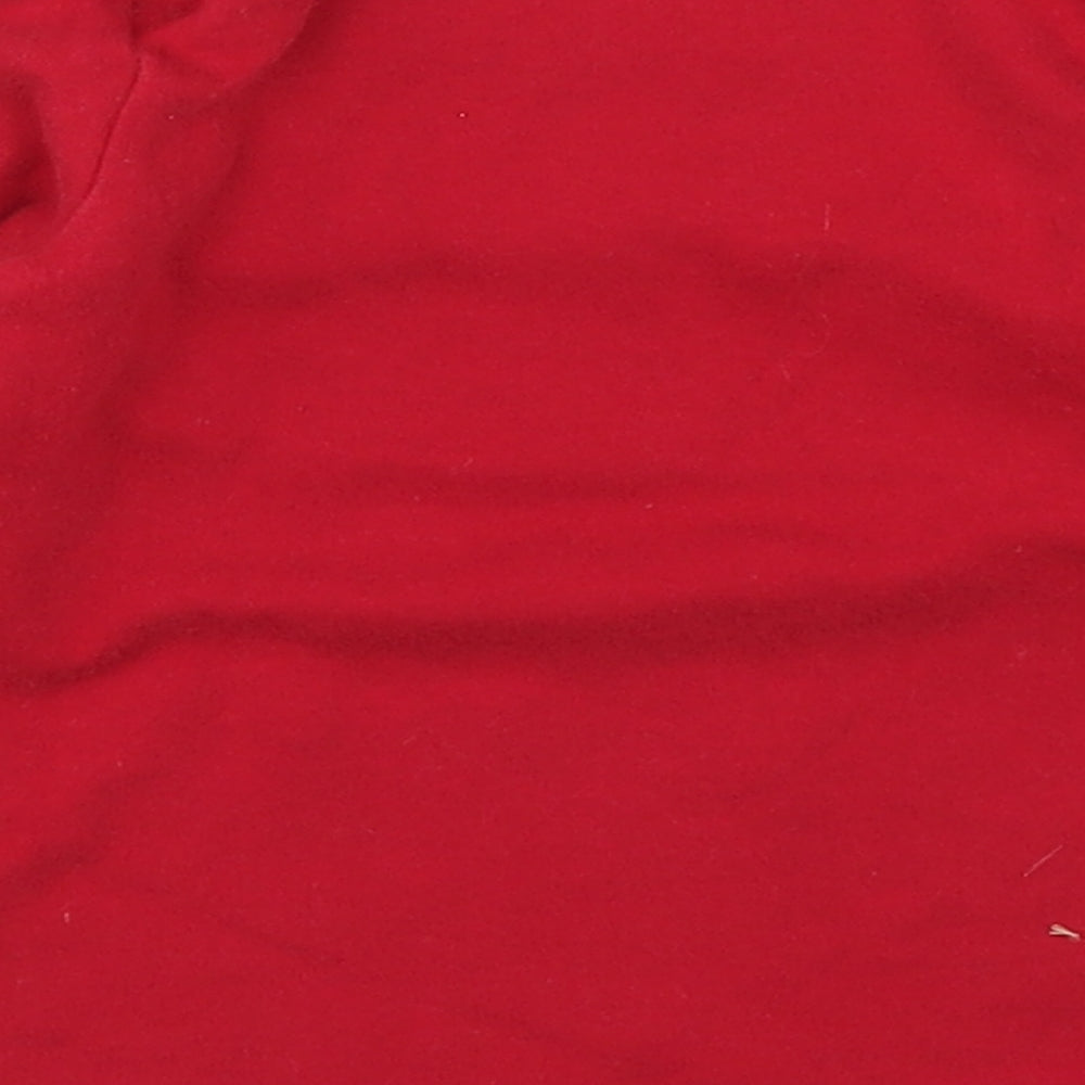 George Boys Red Solid Cami Pyjama Top Size 9-12 Months - Merry and Cute