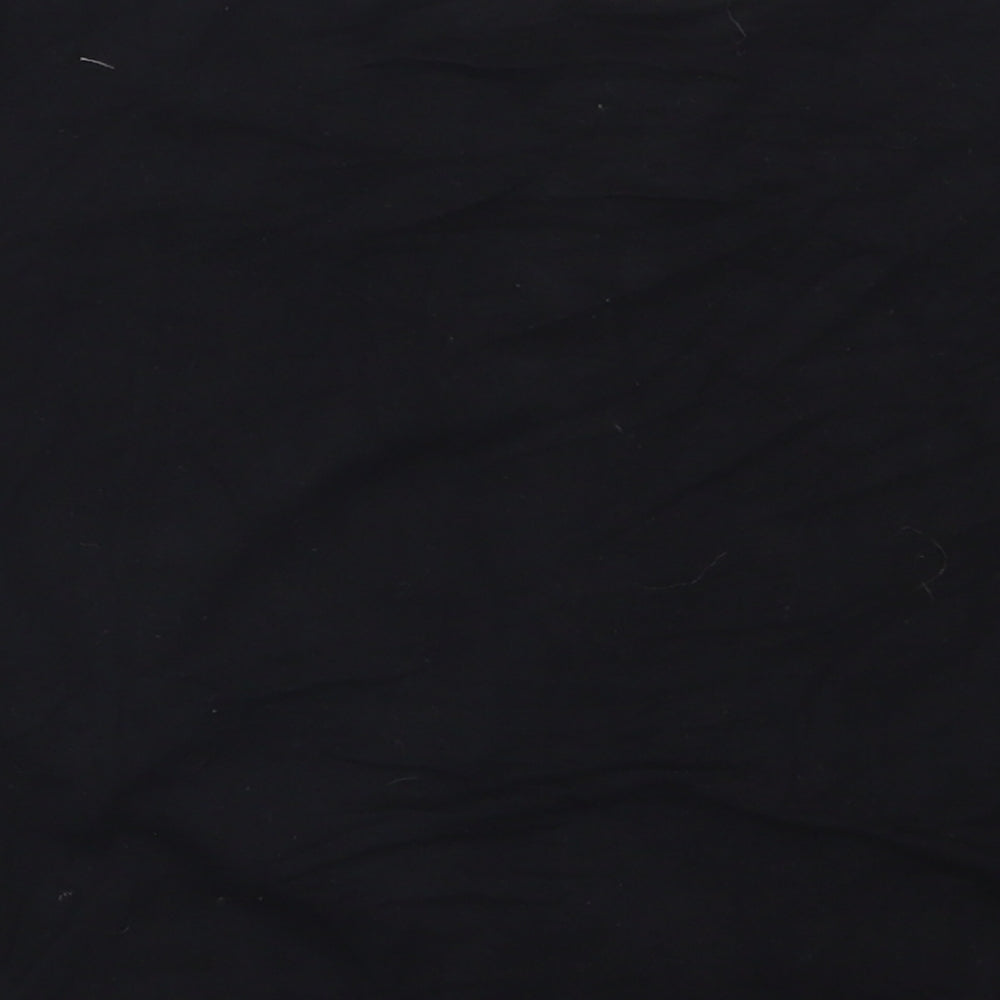 Missguided Womens Black Basic T-Shirt Size 6