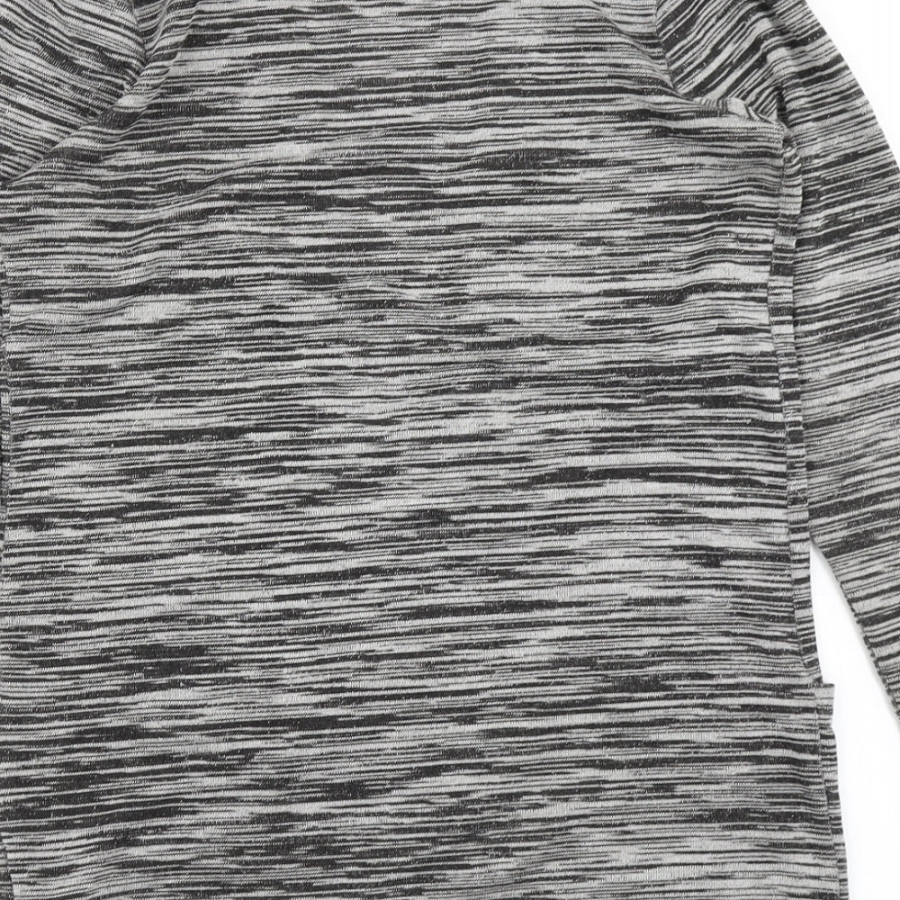 New Look Womens Grey Cardigan Jumper Size 8