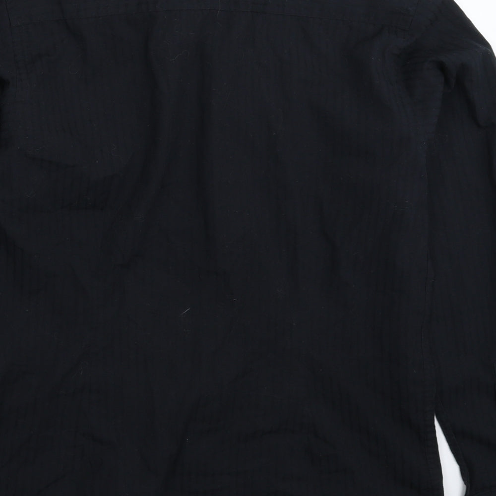 Cedarwood State Mens Black Button-Up Size M