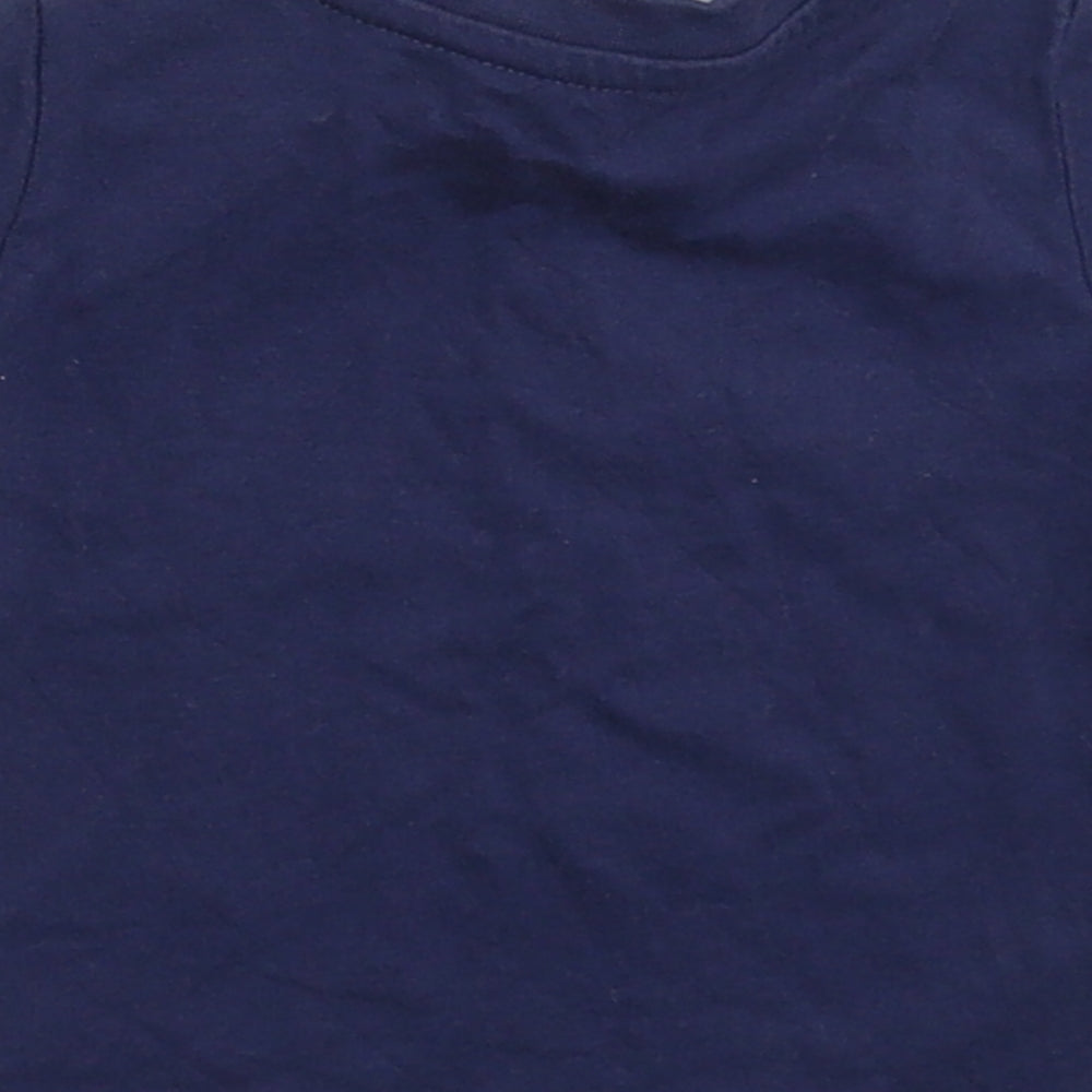 Matalan Baby Blue Basic T-Shirt Size 0-3 Months