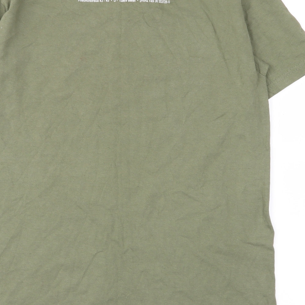 Fruit of the Loom Mens Green T-Shirt Size S
