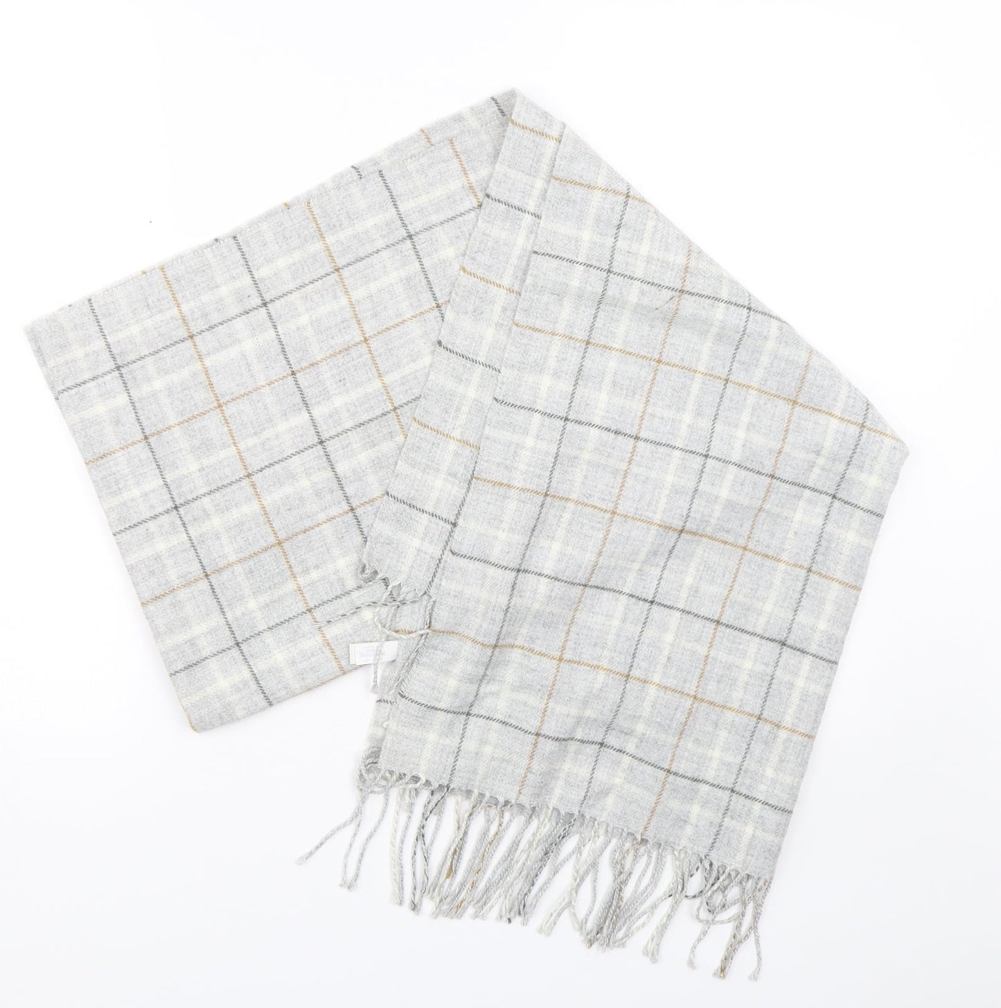 Red cuckoo Womens Grey Check Scarf