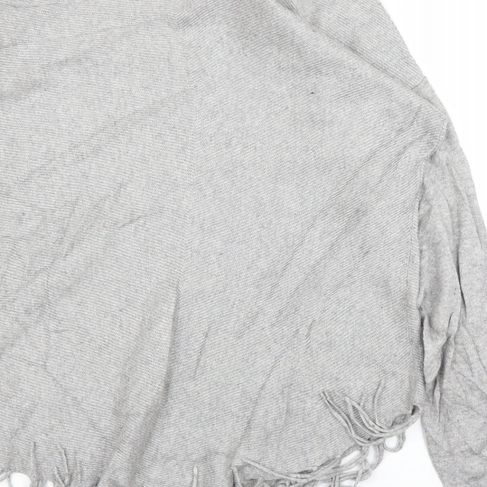 Wallis Womens Grey Pullover Jumper Size S