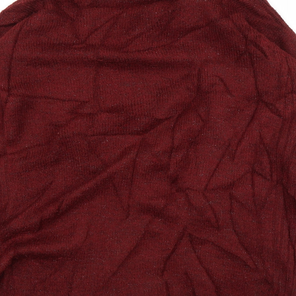 New Look Womens Purple Pullover Jumper Size 12
