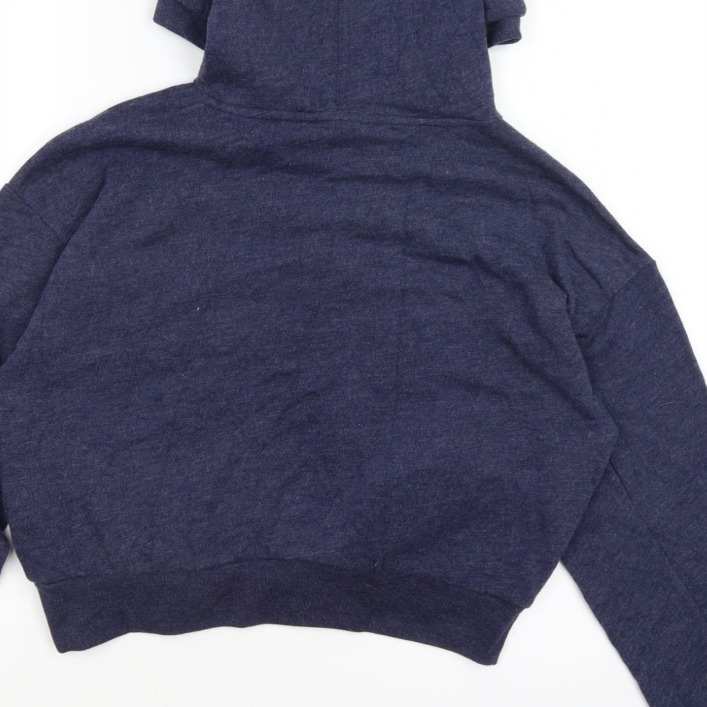 Forever 21 Womens Blue Pullover Hoodie Size M
