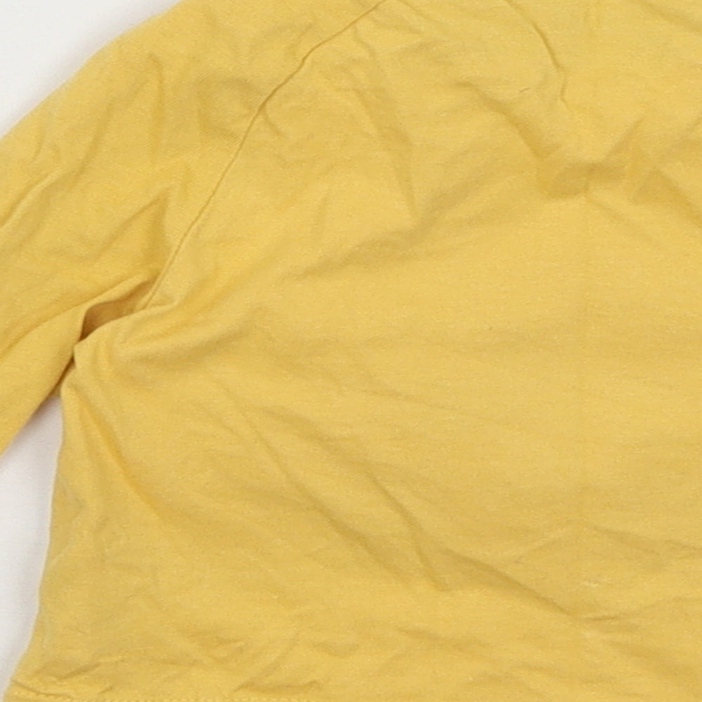 Nutmeg Baby Yellow Basic T-Shirt Size 3-6 Months - Driving T-Rex