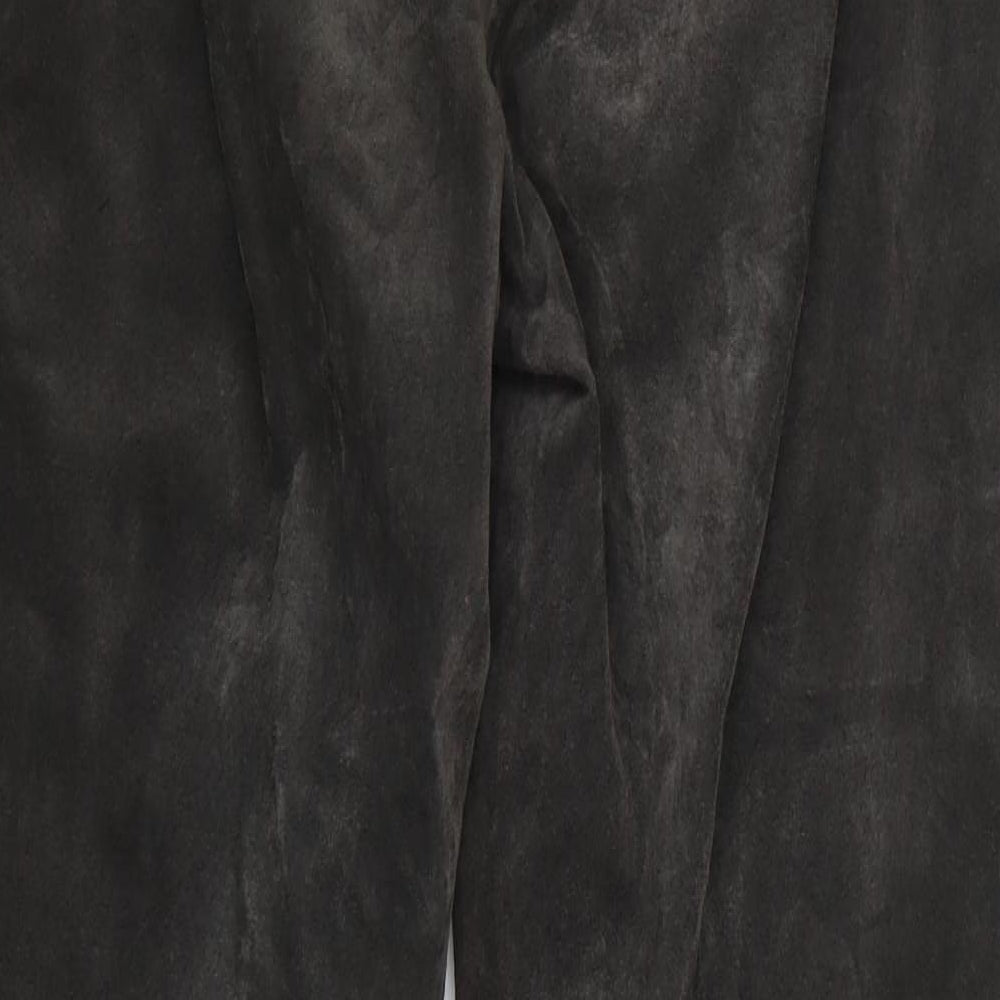 milan Womens Brown Trousers Size 14 L29 in