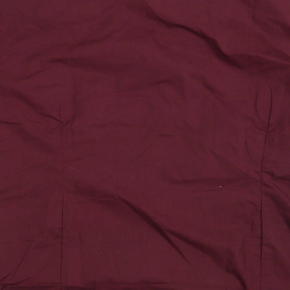 boronia Womens Purple Basic Button-Up Size 16