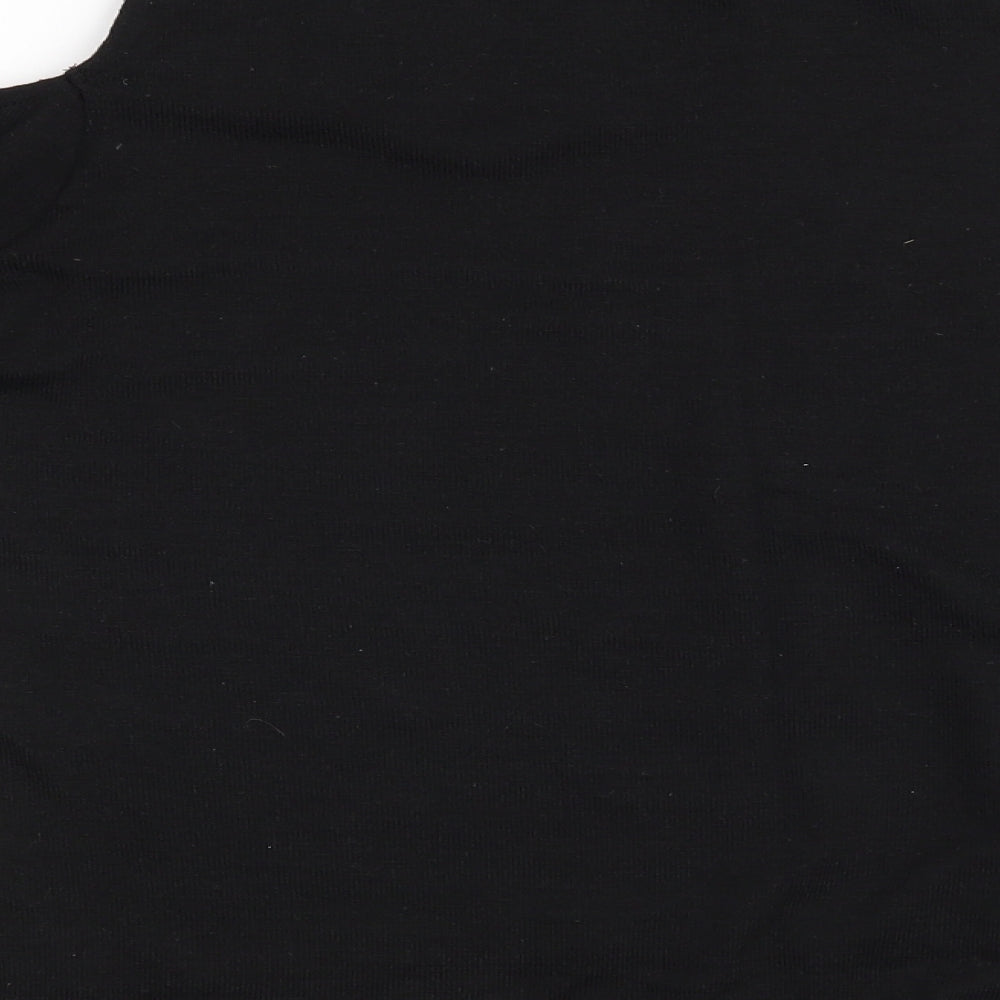 YD Girls Black Basic Casual Size 12-13 Years
